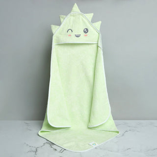 Fancy Fluff Bamboo Cotton Baby Hooded Towel - DINO - FF - DN - BHT - 07