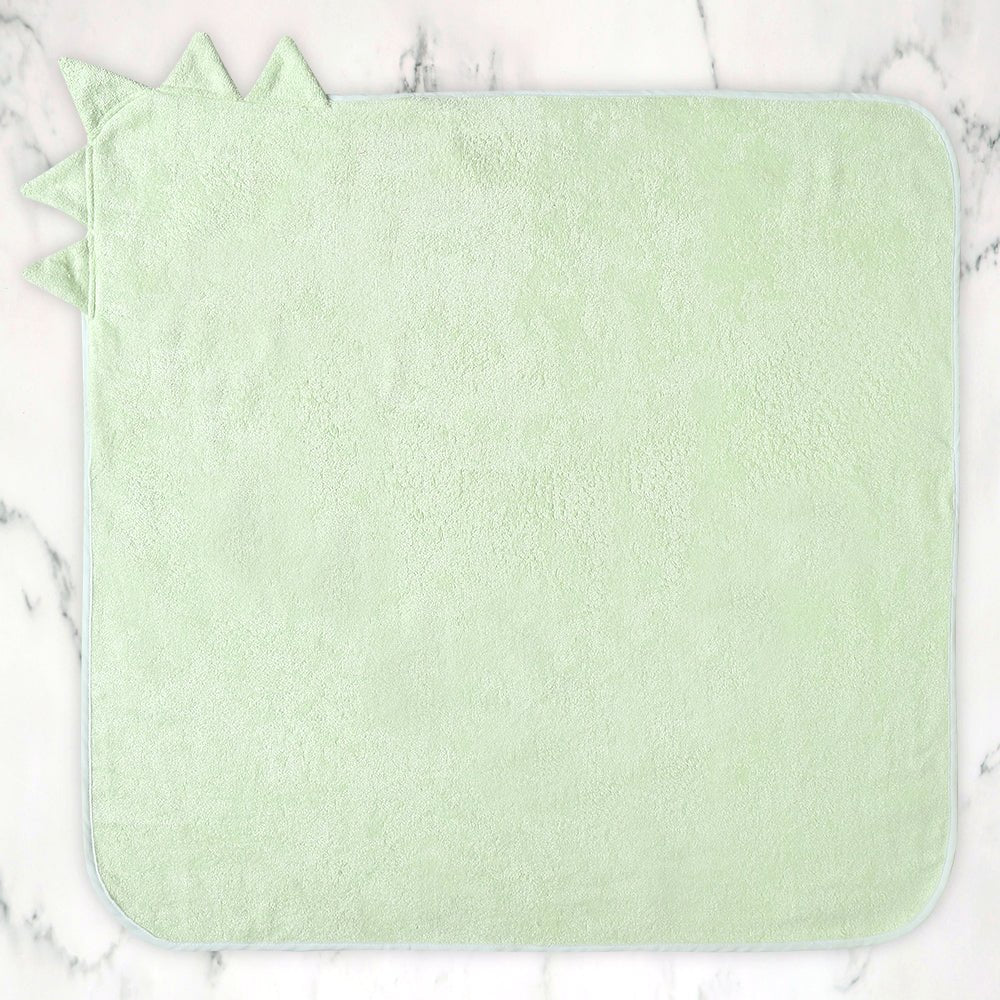 Fancy Fluff Bamboo Cotton Baby Hooded Towel - DINO - FF - DN - BHT - 07