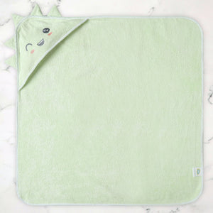Fancy Fluff Bamboo Cotton Baby Hooded Towel - DINO - FF - DN - BHT - 07