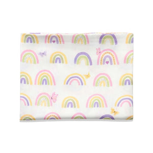 Fancy Fluff Fitted Sheet - Stokke Sleepi Bed Mini - Rainbow Dreams - FF - RD - SMI - 02