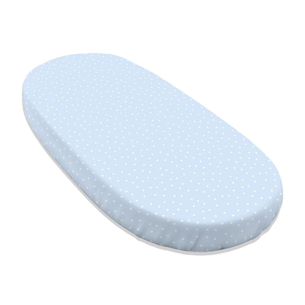 Fancy Fluff Fitted Sheet - Stokke Sleepi Bed V3 - Dizzy Dots - FF - DD - SV3 - 03