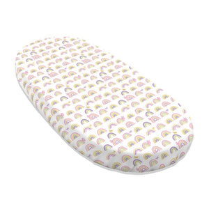 Fancy Fluff Fitted Sheet - Stokke Sleepi Bed V3 - Rainbow Dreams - FF - RD - SV3 - 02