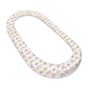 Fancy Fluff Fitted Sheet - Stokke Sleepi Bed V3 - Rainbow Dreams - FF - RD - SV3 - 02