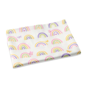 Fancy Fluff Fitted Sheet - Stokke Sleepi Bed V3 - Rainbow Dreams - FF - RD - SV3 - 02