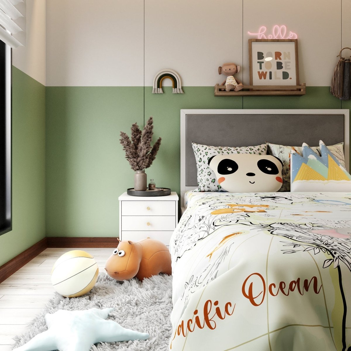 Fancy Fluff Kids Double Comforter- Animal Planet - FF-AP-DCT-02