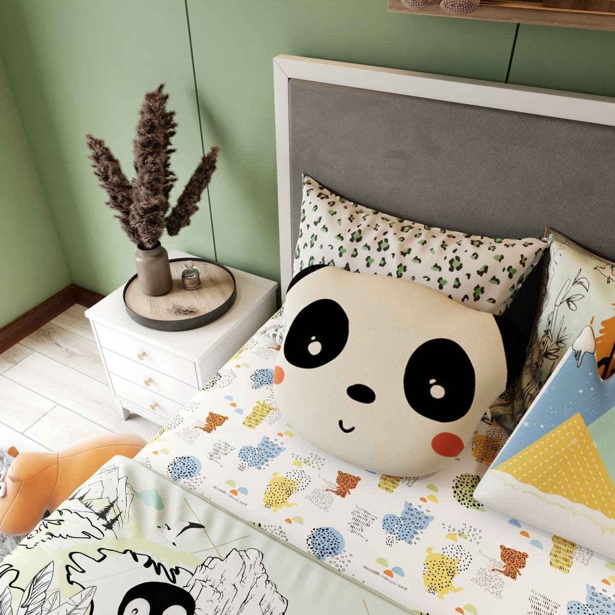 Fancy Fluff Kids Double Full Bed Set- Animal Planet - FF-AP-DBB-02
