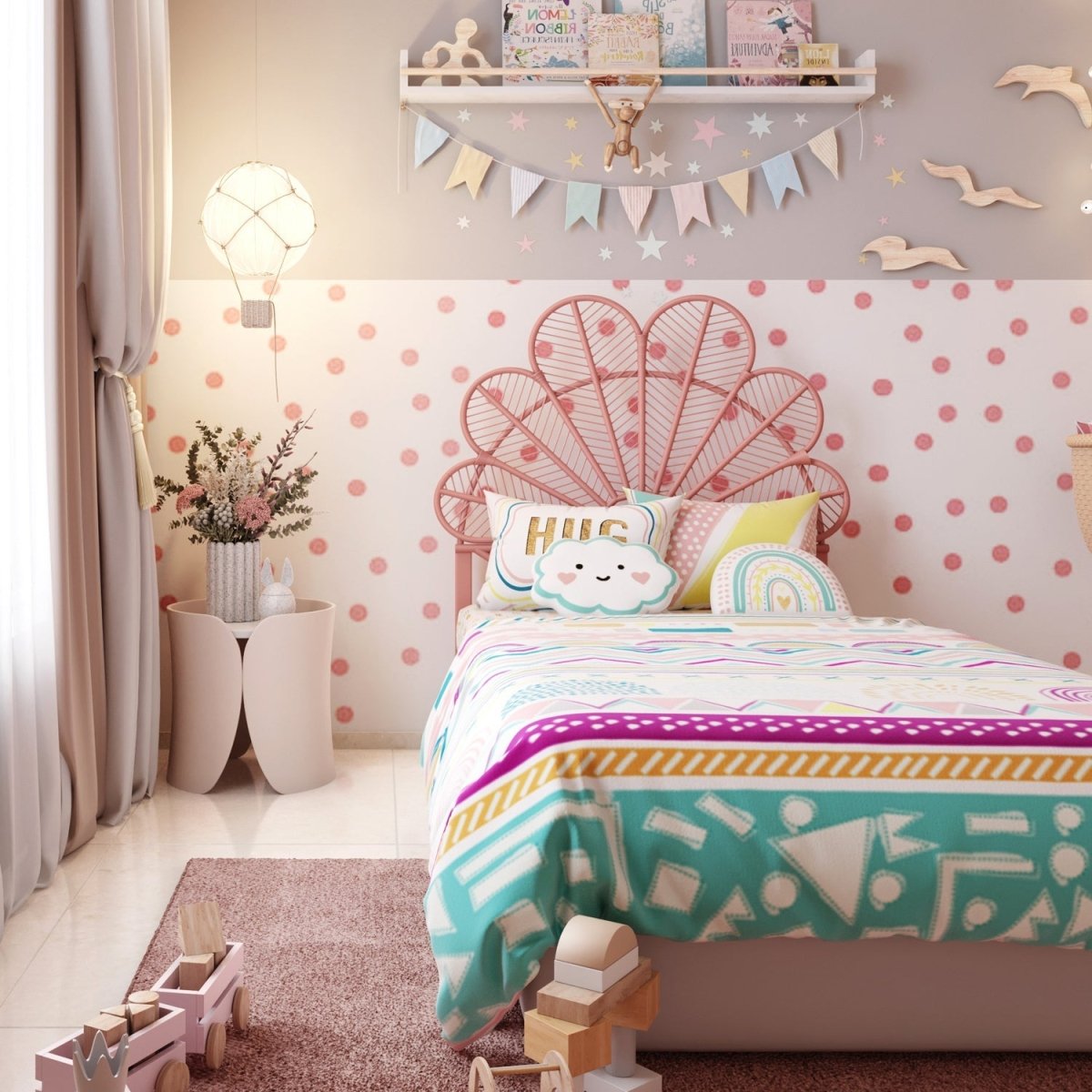 Fancy Fluff Kids Single Comforter- Boho Vibes - FF-BV-SCT-04