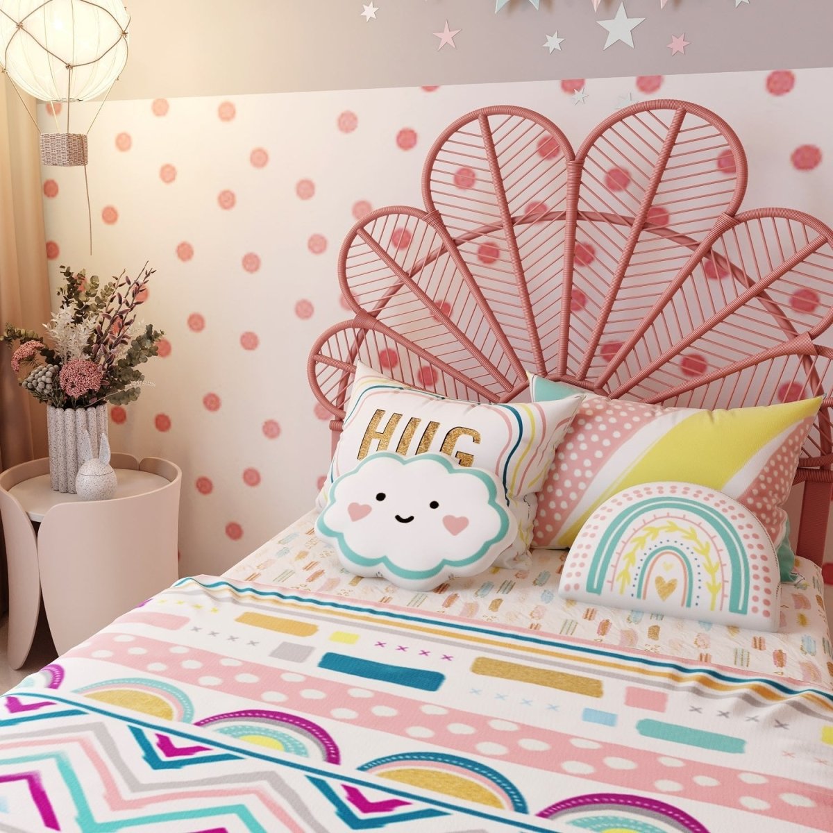 Fancy Fluff Kids Single Comforter- Boho Vibes - FF-BV-SCT-04