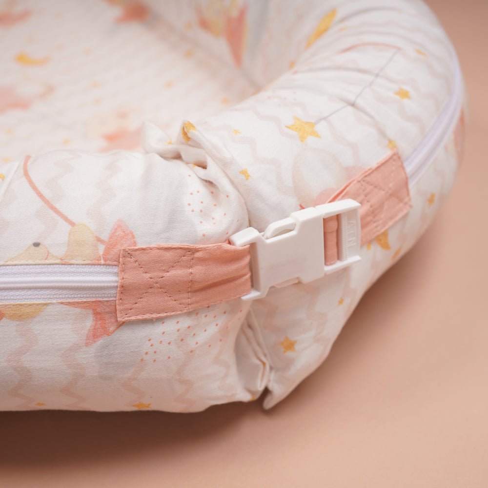 Fancy Fluff Organic Baby Cocoon- Day Dream - FF-DM-BCN-02