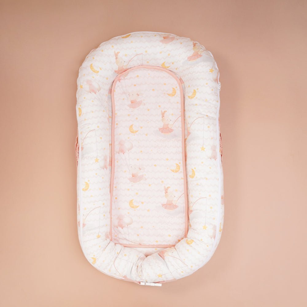 Fancy Fluff Organic Baby Cocoon- Day Dream - FF-DM-BCN-02