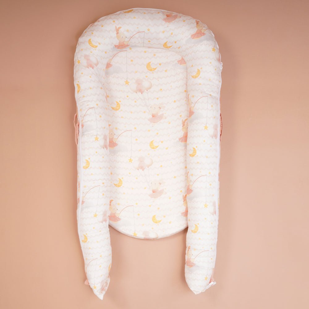Fancy Fluff Organic Baby Cocoon- Day Dream - FF-DM-BCN-02