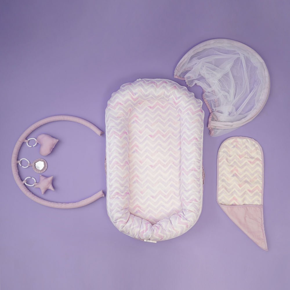Fancy Fluff Organic Baby Cocoon- Pixie Dust - FF-PX-BCN-04