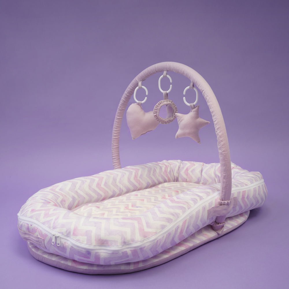Fancy Fluff Organic Baby Cocoon- Pixie Dust - FF-PX-BCN-04