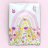 Fancy Fluff Organic Baby Comforter - Rainbow Dreams - FF - RD - BMC - 02