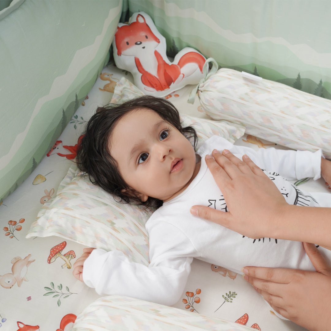 Fancy Fluff Organic Baby Pillow - Woodland - FF-WD-PIL-01