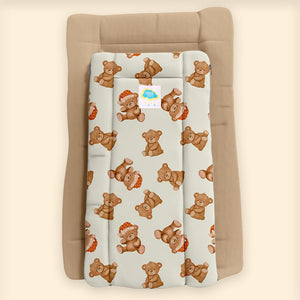 Fancy Fluff Organic Carry Nest - Cuddle Bear - FF - CB - BSB - 01
