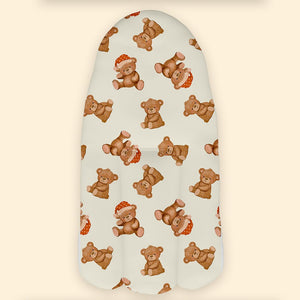 Fancy Fluff Organic Carry Nest - Cuddle Bear - FF - CB - BSB - 01