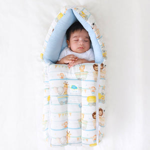 Fancy Fluff Organic Carry Nest - Joy Ride - FF - JR - BSB - 03