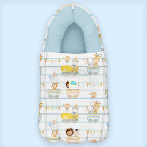 Fancy Fluff Organic Carry Nest - Joy Ride - FF - JR - BSB - 03