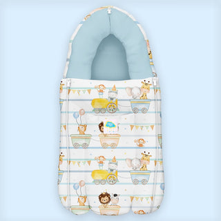 Fancy Fluff Organic Carry Nest - Joy Ride - FF - JR - BSB - 03