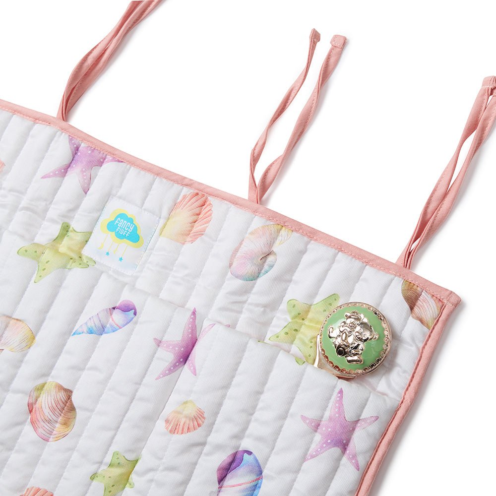 Fancy Fluff Organic Crib Organiser - Sea Fantasy - FF - SF - QCO - 04