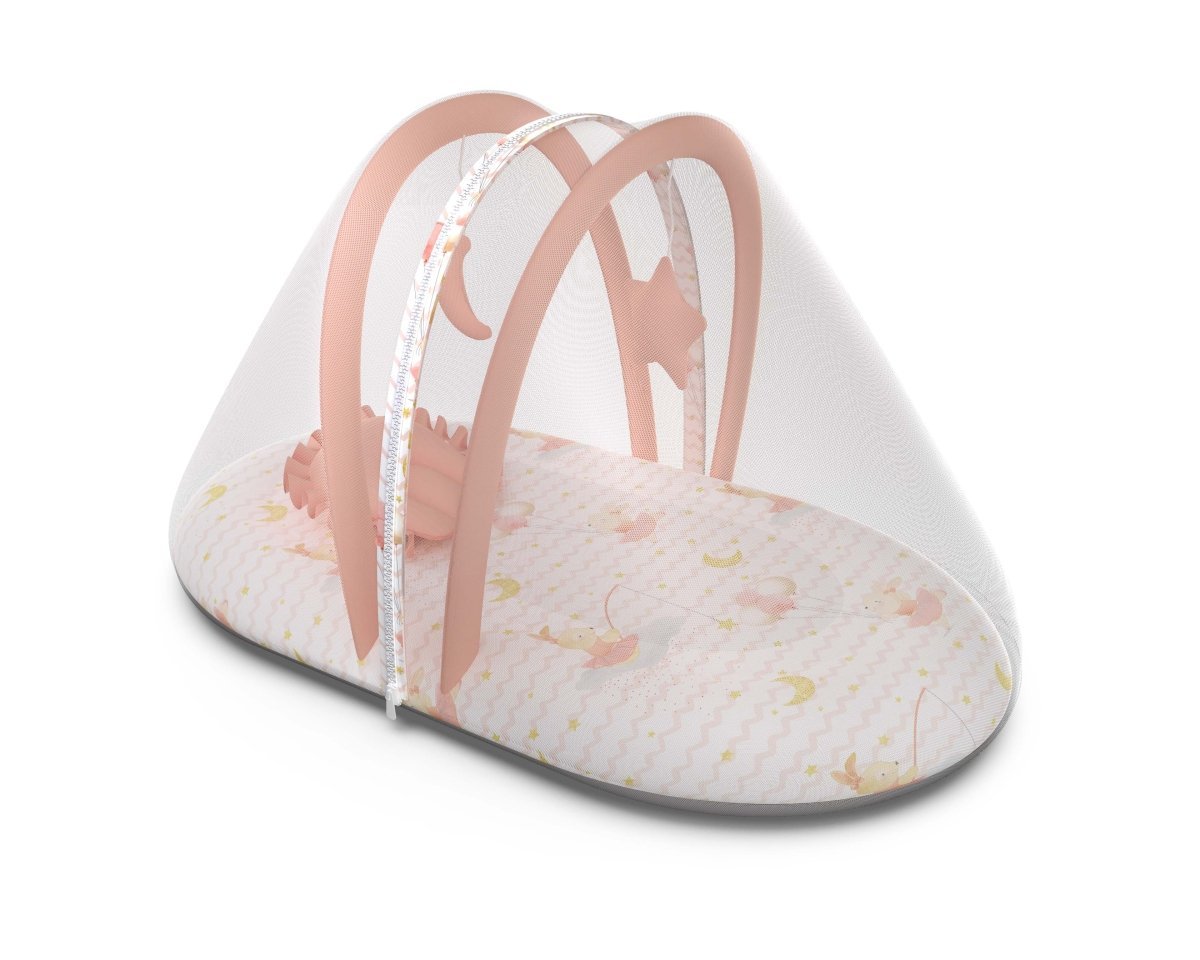 Fancy Fluff Organic Mosquito Net Set- Day Dream - FF-DM-MNS-02