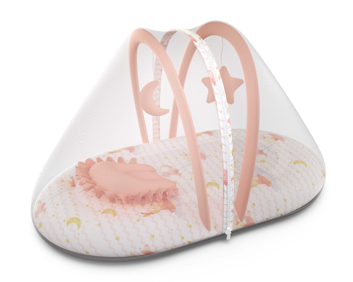Fancy Fluff Organic Mosquito Net Set- Day Dream - FF-DM-MNS-02