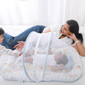 Fancy Fluff Organic Mosquito Net Set - Joy Ride - FF - JR - MNS - 03