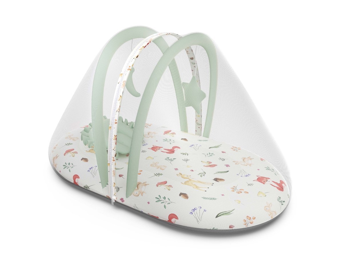 Fancy Fluff Organic Mosquito Net Set - Woodland - FF-WD-MNS-01