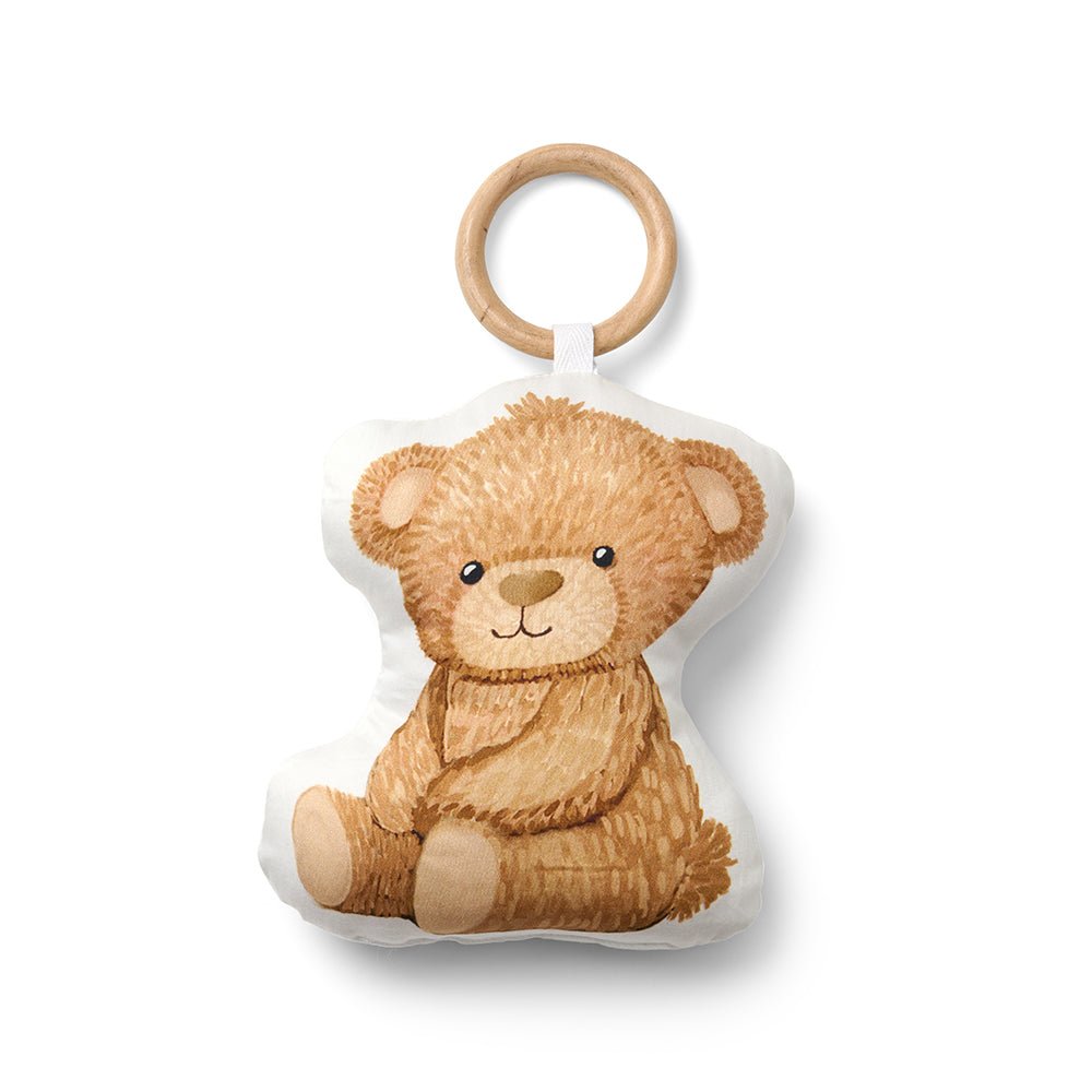 Fancy Fluff Organic Shape Cushion - Cuddle Bear - FF - CB - TOY - 01
