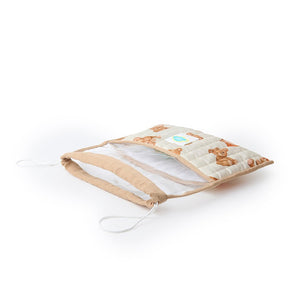 Fancy Fluff Organic Shoe Bag - Cuddle Bear - FF - CB - QSK - 01