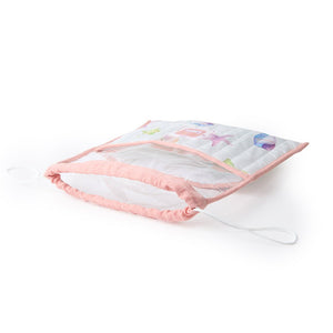Fancy Fluff Organic Shoe Bag - Sea Fantasy - FF - SF - QSK - 04