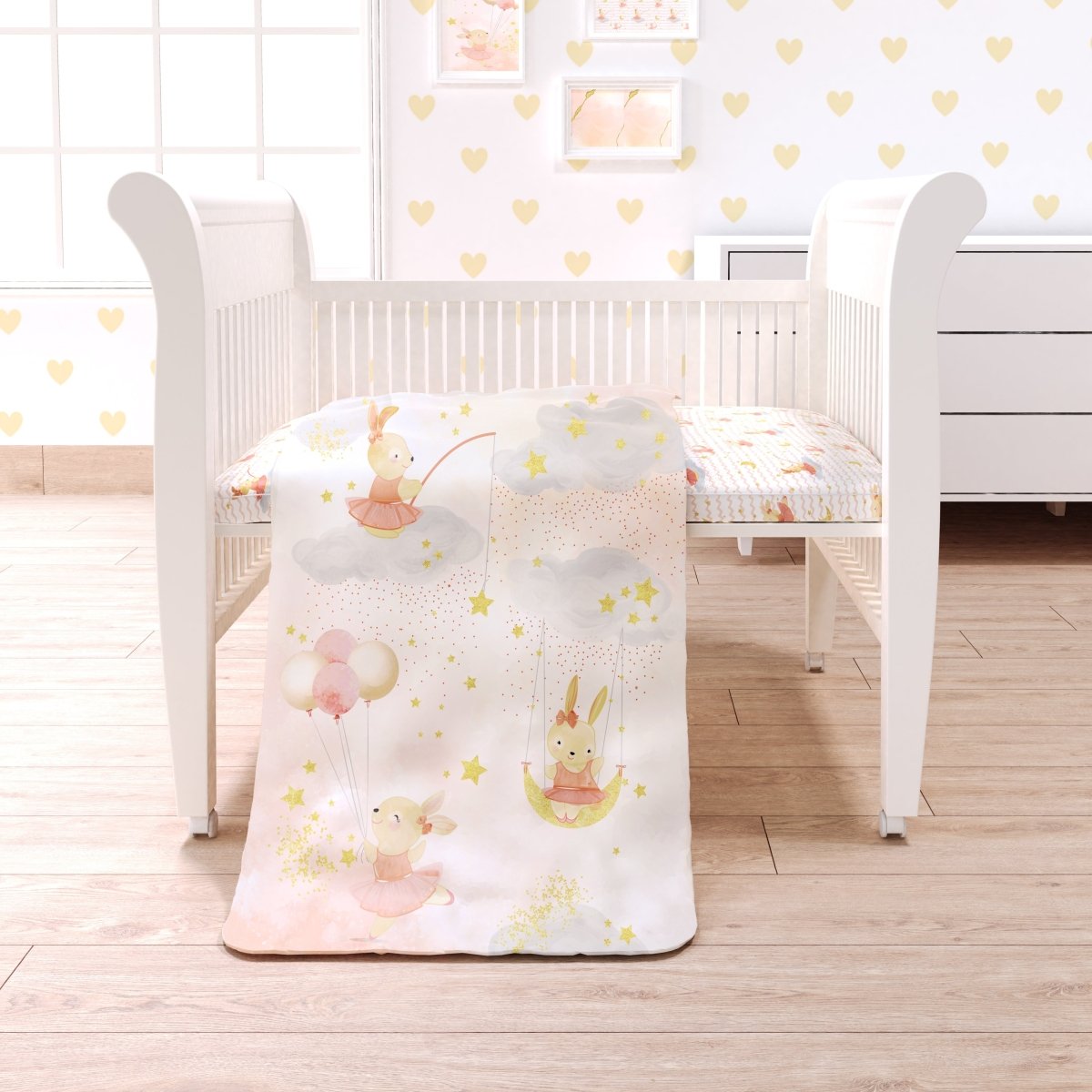Fancy Fluff Organic Toddler Comforter- Day Dream - FF-DM-BCC-02