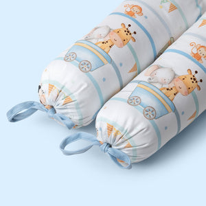 Fancy Fluff Set of 2 Organic Bolsters - Joy Ride - FF - JR - BOL - 03