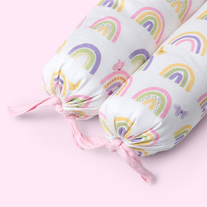 Fancy Fluff Set of 2 Organic Bolsters - Rainbow Derams - FF - RD - BOL - 02