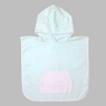 FancyFluff Bamboo Cotton Kids Poncho - Bear - FF - BR - KHP - 02