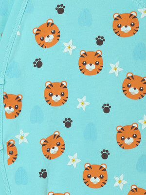 Feline Fighters Infant Romper (Jabla Style) - Infant Rompers - blue