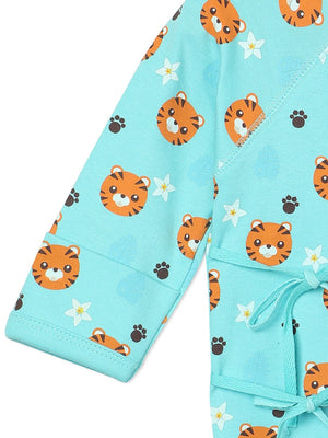 Feline Fighters Infant Romper (Jabla Style) - Infant Rompers - blue