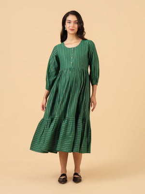 Fern Glow Maternity and Nursing Dress - S Maternity Casual Dress