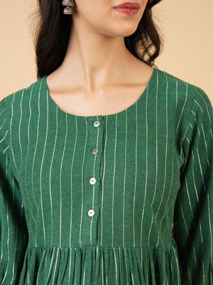 Fern Glow Maternity and Nursing Dress - S Maternity Casual Dress