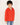 Fiery Orange Quilted Kids Unisex Zipper Jacket - ZPJK-ORQLT-1-2