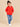 Fiery Orange Quilted Kids Unisex Zipper Jacket - 1-2 Years Kids Winter Zipper Jackets