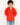 Fiery Orange Quilted Kids Unisex Zipper Jacket - ZPJK-ORQLT-1-2