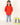 Fiery Orange Quilted Kids Unisex Zipper Jacket - ZPJK-ORQLT-1-2