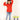 Fiery Orange Quilted Kids Unisex Zipper Jacket - ZPJK-ORQLT-1-2