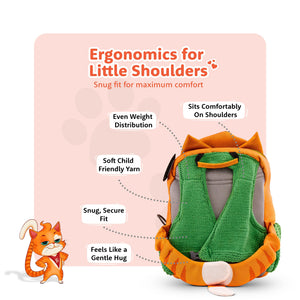 Filli & Ball HugBag Preschool Backpack, 10L Companion Bag for Kids - 2-3 Years - Bags