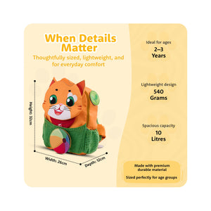 Filli & Ball HugBag Preschool Backpack, 10L Companion Bag for Kids - 2-3 Years - Bags