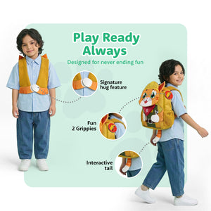 Filli & Me Builder Filli HugBag Kindergarten Backpack 12.5L Helper Bag 4-5 Years - Bags