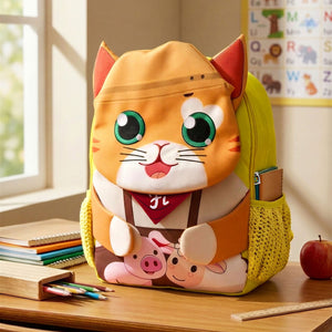 Filli & Me Farmer Filli HugBag Kindergarten Backpack, 12.5L Helper Companion Bag - 4-5 Years - Bags