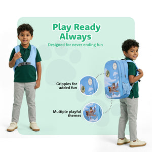 Filli & Me Flies a Plane HugBag Primary School Backpack, 17L Pilot Companion Bag - 6-8 Years - Bags